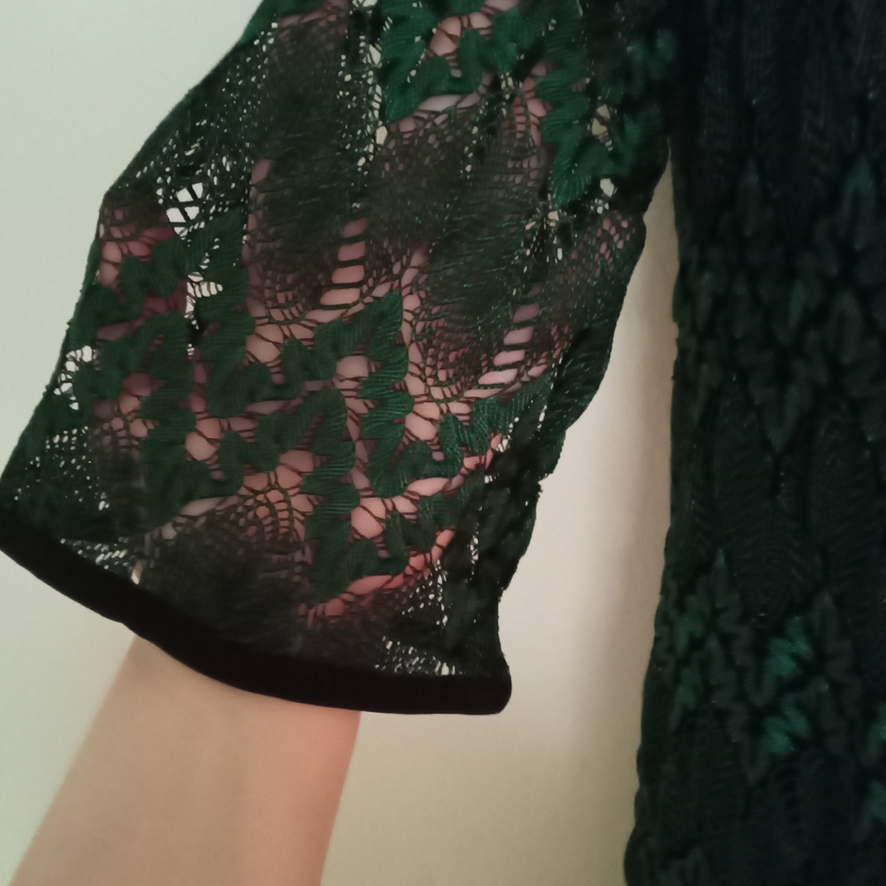 NWT🎁FREE GIFT IS INCLUDED 🎁 Knit Double Layer Women Dress Midi - Picture 10 of 14